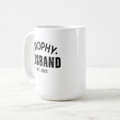 Trophy Husband Tasse: Das perfekte Geschenk für ih Kaffeetasse (Vorderseite Links)