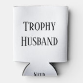 Trophy Husband Weihnachtsgeschenk Can Cooler Dosenkühler (Vorderseite)