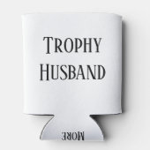 Trophy Husband Weihnachtsgeschenk Can Cooler Dosenkühler (Rückseite)