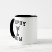 Trophy-Mama Lustiger Muttertag Tasse (Vorderseite Links)