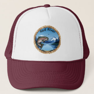 Trophy Rainbow Trout Mountain Fishing Truckerkappe