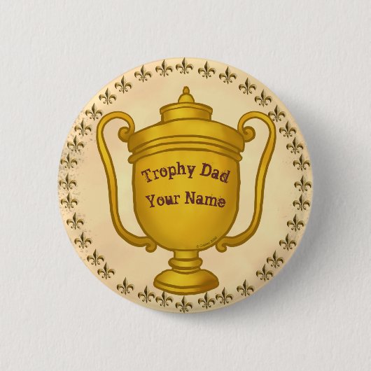 Trophy Vater Button (Vorderseite)