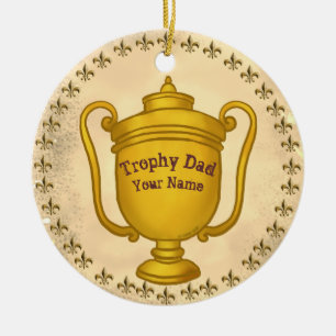 Trophy Vater Keramik Ornament