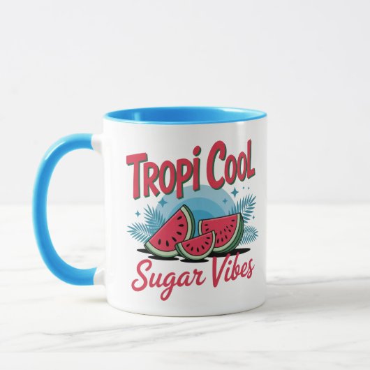 Tropi Coole Zucker Vibes  Tasse (Links)
