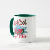 Tropi Coole Zucker Vibes Tasse (Vorderseite Links)