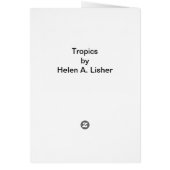 Tropic Art Card (Hinten)