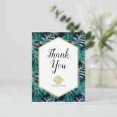 Tropic Dankeschön Logo-Postkarte Postkarte (Stehend Vorderseite)