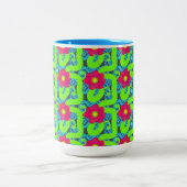 Tropic Floral Print Tasse (Mittel)