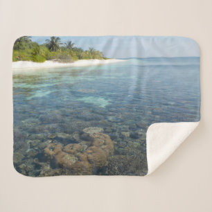 Tropic Island Baby Blanket Klein Sherpadecke