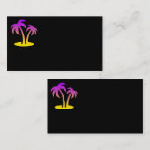 Tropic Island Business Cards Visitenkarte (Vorne/Hinten)