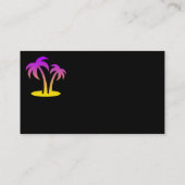 Tropic Island Business Cards Visitenkarte (Rückseite)