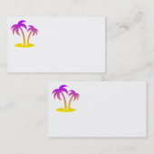 Tropic Island Business Cards Visitenkarte (Vorne/Hinten)