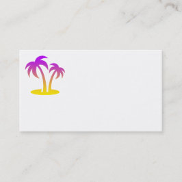 Tropic Island Business Cards Visitenkarte