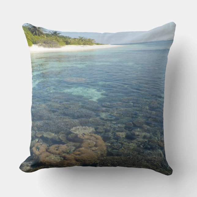 Tropic Island Throw Kissen (Vorderseite)
