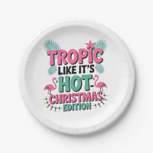 Tropic Like It's Hot: Christmas Edition Pappteller