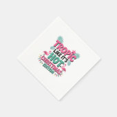 Tropic Like It's Hot: Christmas Edition Serviette (Ecke)