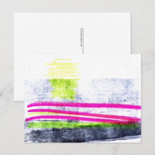 Tropic Midnight Postkarte (Vorne/Hinten)