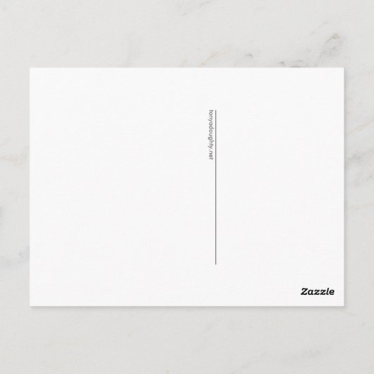 Tropic Midnight Postkarte (Rückseite)