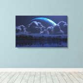 Tropic of Aquarius (Night) Leinwanddruck (Insitu (Holzboden))