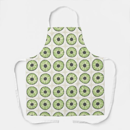 Tropic Slice Leafy Green Schürze (Vorderseite)