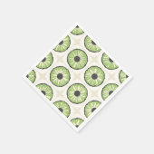 Tropic Slice Leafy Green Serviette (Ecke)
