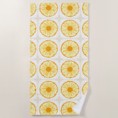 Tropic Slice Sunny Vibe Strandtuch (Vorderseite)