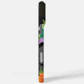 TROPIC TANGO Rote schwarze Choke Case-Mate iPhone Hülle (Rückseite / Rechts)