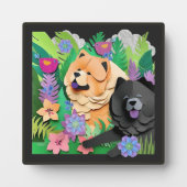 TROPIC TANGO Rote schwarze Choke Fotoplatte (Vorderseite)