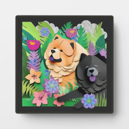 TROPIC TANGO Rote schwarze Choke Fotoplatte