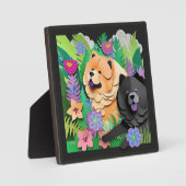 TROPIC TANGO Rote schwarze Choke Fotoplatte (Vorderseite)