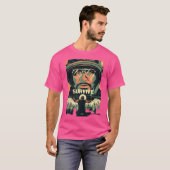Tropic Thunder Movie Survive Funny T-Shirt (Vorne ganz)
