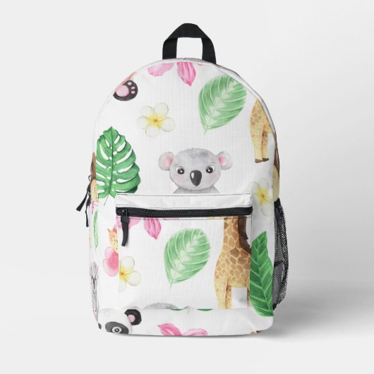 Tropica Bedruckter Rucksack (Vorderseite)