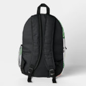 Tropica Bedruckter Rucksack (Rückseite)