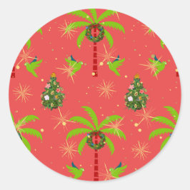 Tropica - Korallenaufkleber Runder Aufkleber