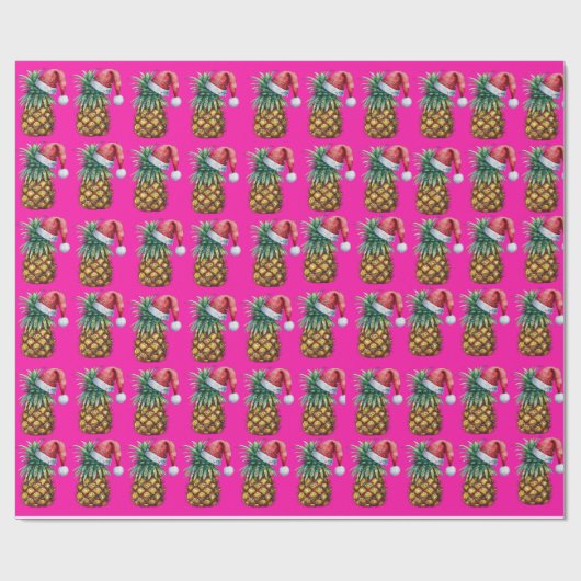 Tropica - Rosa Geschenkpapier (Flach)