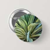 Tropical Agave Art Button (Vorne & Hinten)