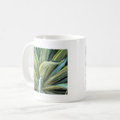 Tropical Agave Art Kaffeetasse (Vorderseite Links)