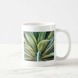 Tropical Agave Art Kaffeetasse
