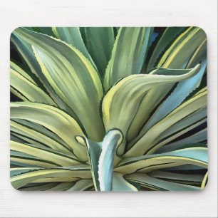 Tropical Agave Art Mousepad