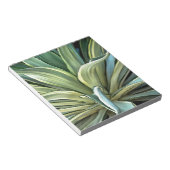 Tropical Agave Art Notizblock (angewinkelt)