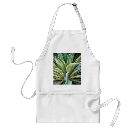 Tropical Agave Art Schürze (Vorne)