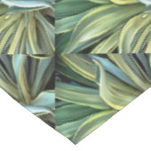 Tropical Agave Art Tischdecke (Schrägansicht)