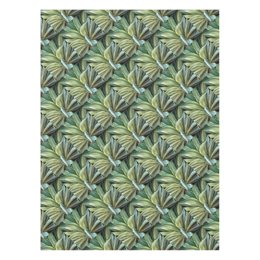 Tropical Agave Art Tischdecke (Vorderseite)