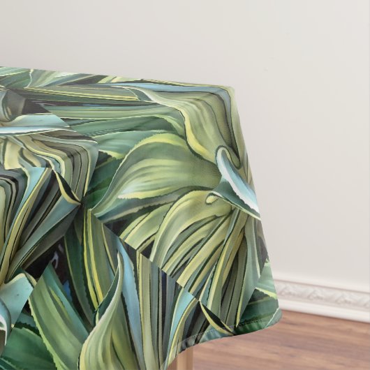 Tropical Agave Art Tischdecke (Beispiel)