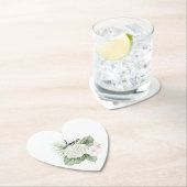 Tropical Aloha Beach Hydrangea Blumenhochzeit Untersetzer (Vor Ort)