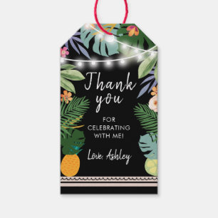 Tropical Aloha Luau Party Vielen Dank für Ihr Inte Geschenkanhänger