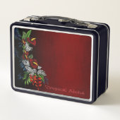 Tropical Aloha Retro Lunch Box (Rückseite)