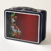 Tropical Aloha Retro Lunch Box (Vorderseite)