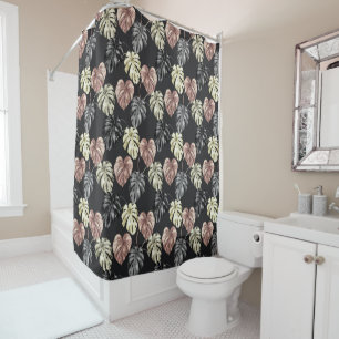 Tropical Animal Print & Greenery Series Design 31 Duschvorhang