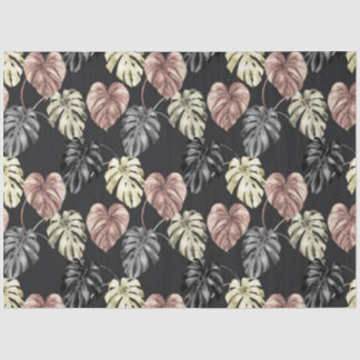 Tropical Animal Print & Greenery Series Design 31 Seidenpapier